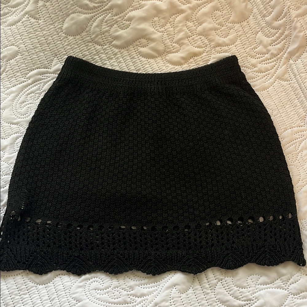 Mini beach cover up skirt